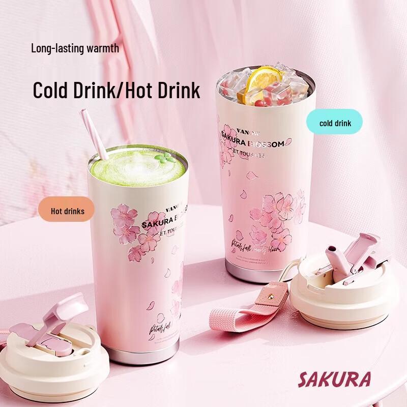 Vanow Termohrnek s motivem třešňových květů