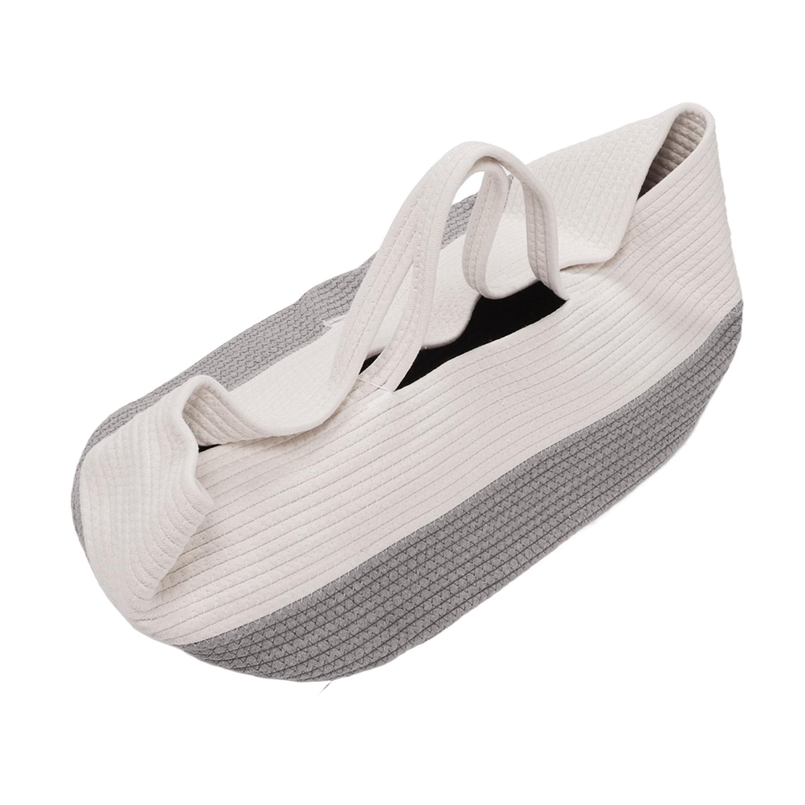 Baby Carrying Basket Cotton Rope Weaved