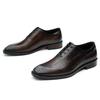 Leather Shoes Men's Genuine Leather Dress Business Whole Leather Oxford Shoes High-end Genuine British Shoes