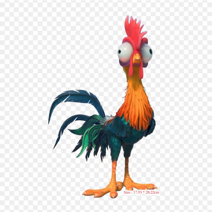 Hei Hei The Rooster Youtube Iron on Heat Transfer Printing Vinyl Patches Sticker for Clothes DIY Appliques Washable Patches