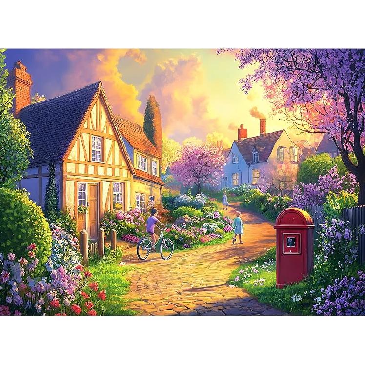 500 Piece Puzzle for Adults, Beautiful Flower Puzzles for Adults Senior, Age 12+, Tulip Rose Jigsaw Puzzles 500 Pieces, Challenging Puzzle Perfect