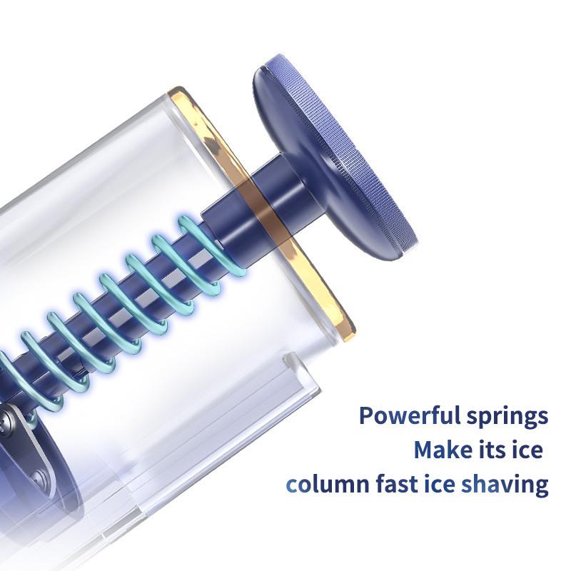 Elektrische kleine Smoothie-Maschine, multifunktionale Dessertmaschine, kommerzieller 2-in-1-Eiszerkleinerer für den Heimgebrauch