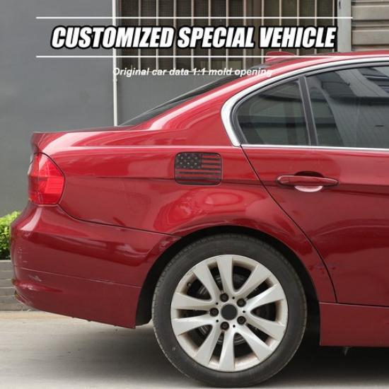 US Flag Car Fuel Tank Cap Protector Cover For BMW 3 Series 2005-2012