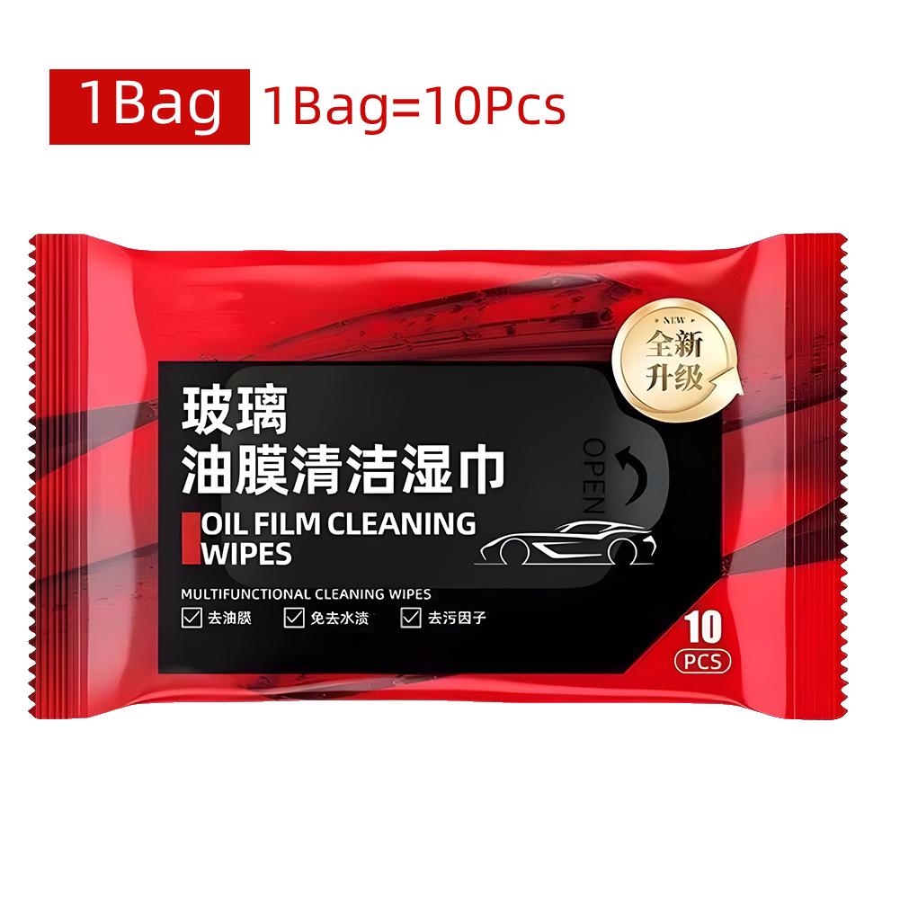 1/2/5Bag Car Glass Oil Film Removal Wipes Oil Film Cleaning Wipes Car Oil Stain Cleaner Vehicle Window Powerful Decontamination