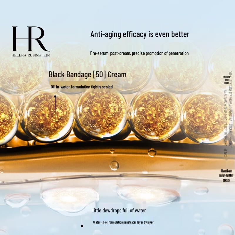 Helena Rubinstein Black Bandage Cream & Prodigy Cellglow Essence Set