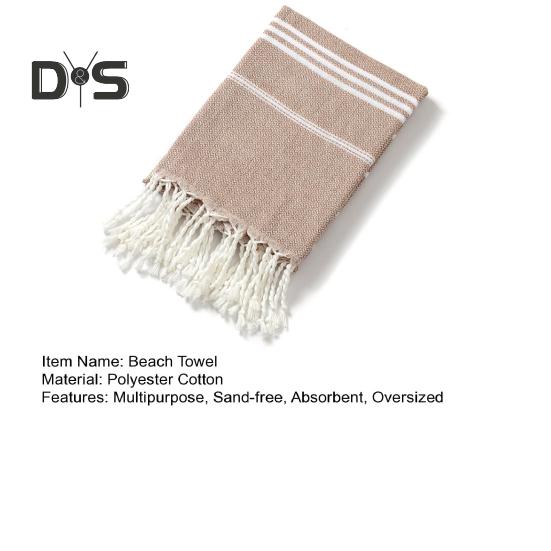 Tyrkisk strandhåndkle 36x70 tommer overdimensjonert hurtigtørkende håndkle absorberende svømmeinnpakning tyrkisk håndkle til bad strand basseng treningsstudio
