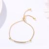 Korean Style Zircon Flower Bracelet for Women - Trendy, Simple, Personalized Design