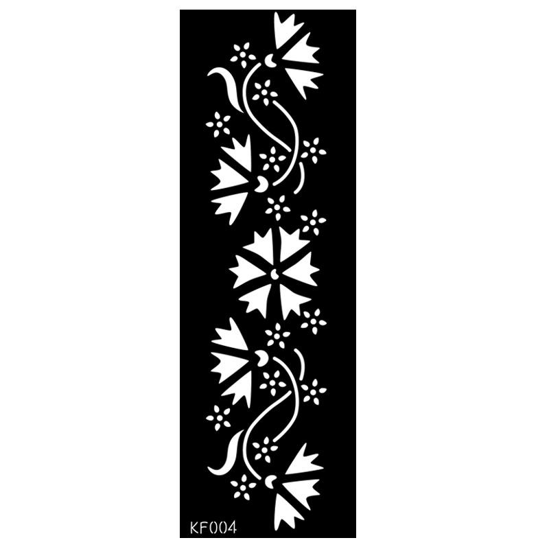 Pet Hollow Tattoo Template Juice Tattoo Sticker Template Ins Wind Flower Tattoo Sticker
