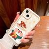 Soft Silicone Square Ladder Printing Pattern Phone Casing Full Cover Camera Shockproof Protection Rubber Case for Samsung