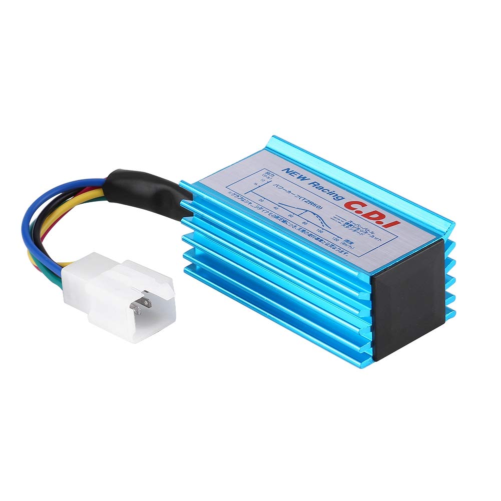 

Ignition Coil 5pin 50cc 70cc 90cc 110cc Racing CDI Acceleration Blue Motorcycle Scooter ATV Racing Performance CDI