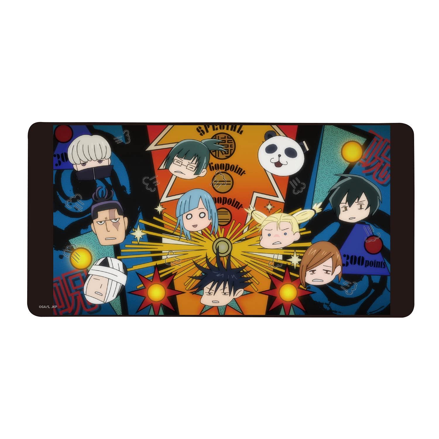 Gourmandise Bandai Jujutsu Kaisen Desk Mat Type C Black BJK-19C чёрный