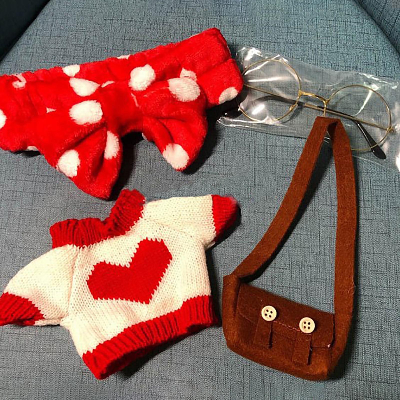 

Аксесуари для ляльок 30 см. Плюшевий одяг для ляльок Одяг для ляльок Знімний одяг для плюшевих іграшок H