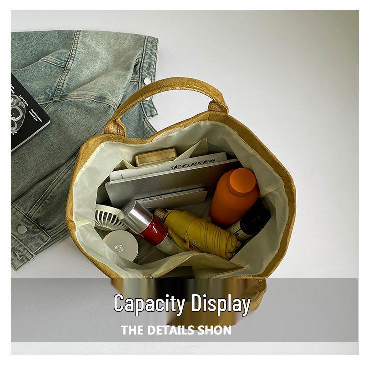 Korean-Style Fashionable Large Capacity Tote Bag for Women