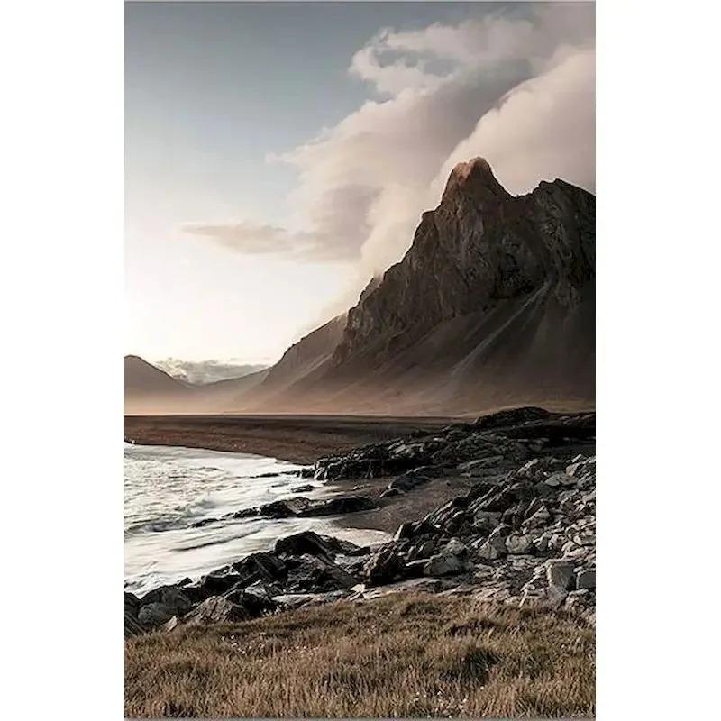 GATYZTORY Oil Picture By Numbers Nature Landscape Drawing Canvas Wall Art Oil  By Numbers Home Decor Gift