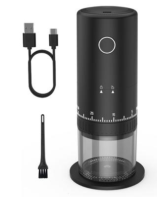 CEVINGs erste Kaffeemühle, die Kaffee während des Ladens mahlen kann, ausgestattet mit 38 einstellbaren Mahlstufen, 1,7-facher Mahlgeschwindigkeit und Keramikkegel