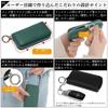 Negues Key Case for Men and Smart Key Card Key Smart Key Car Black Women, Case, Case, Compatible, Leather,