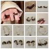 Acetic Acid Dachshund Earrings Bracelet Animal Dog Hair Clip Cute Cartoon Chain Necklace  Girls