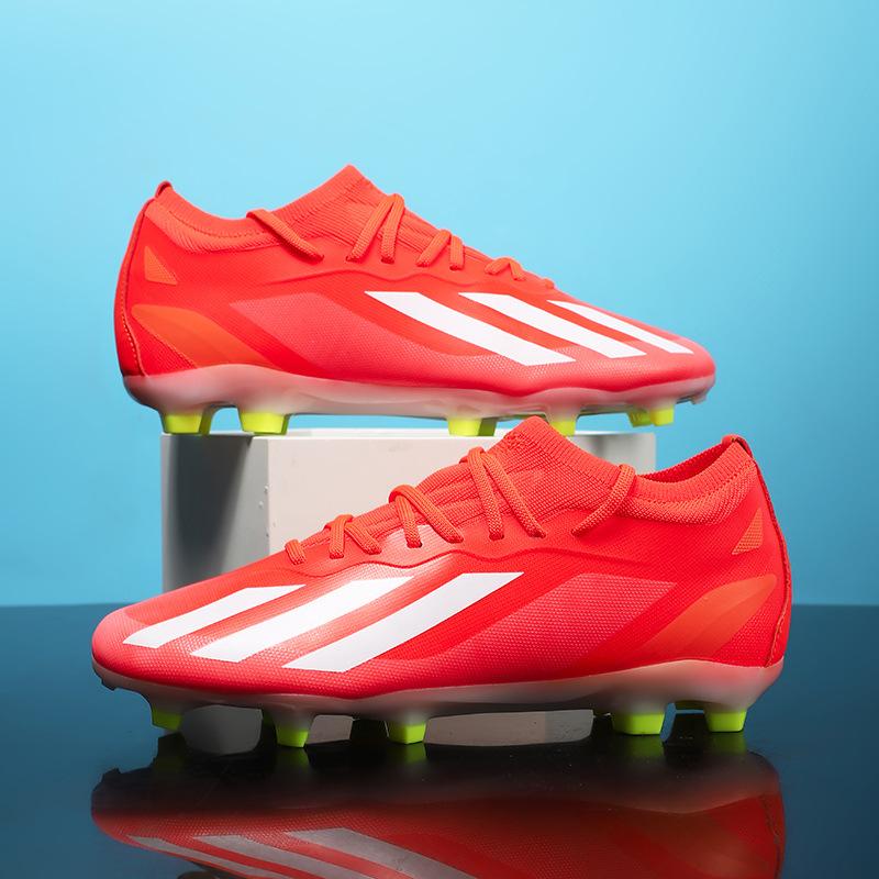 Low-top Football Shoes with Broken Nails, Young Men's and Women's Large-size Long Nails, Artificial Grass Competition Training Shoes - 2025