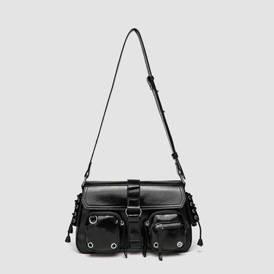 Motorcycle Wind Sweet Cool Shoulder Underarm Bag Texture Everything Niche Bag Crossbody Bag Bag