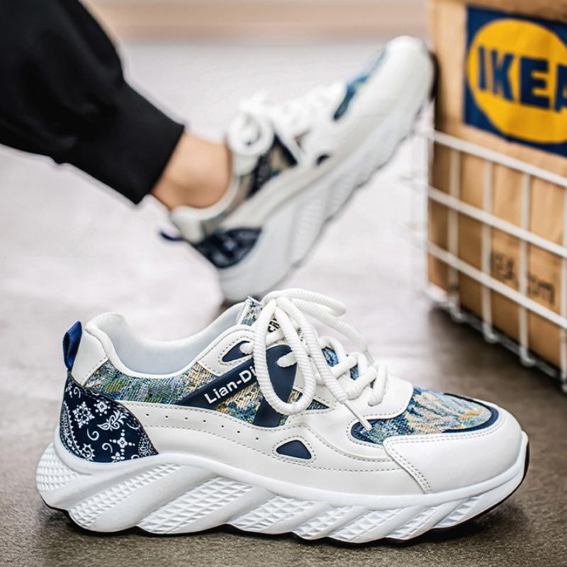 Męskie buty tenisowe 2025 Casualowe sneakersy Modne męskie Oddychające Odporne na zużycie Buty do biegania na platformie Nowe Zapatillas Hombre Tênis