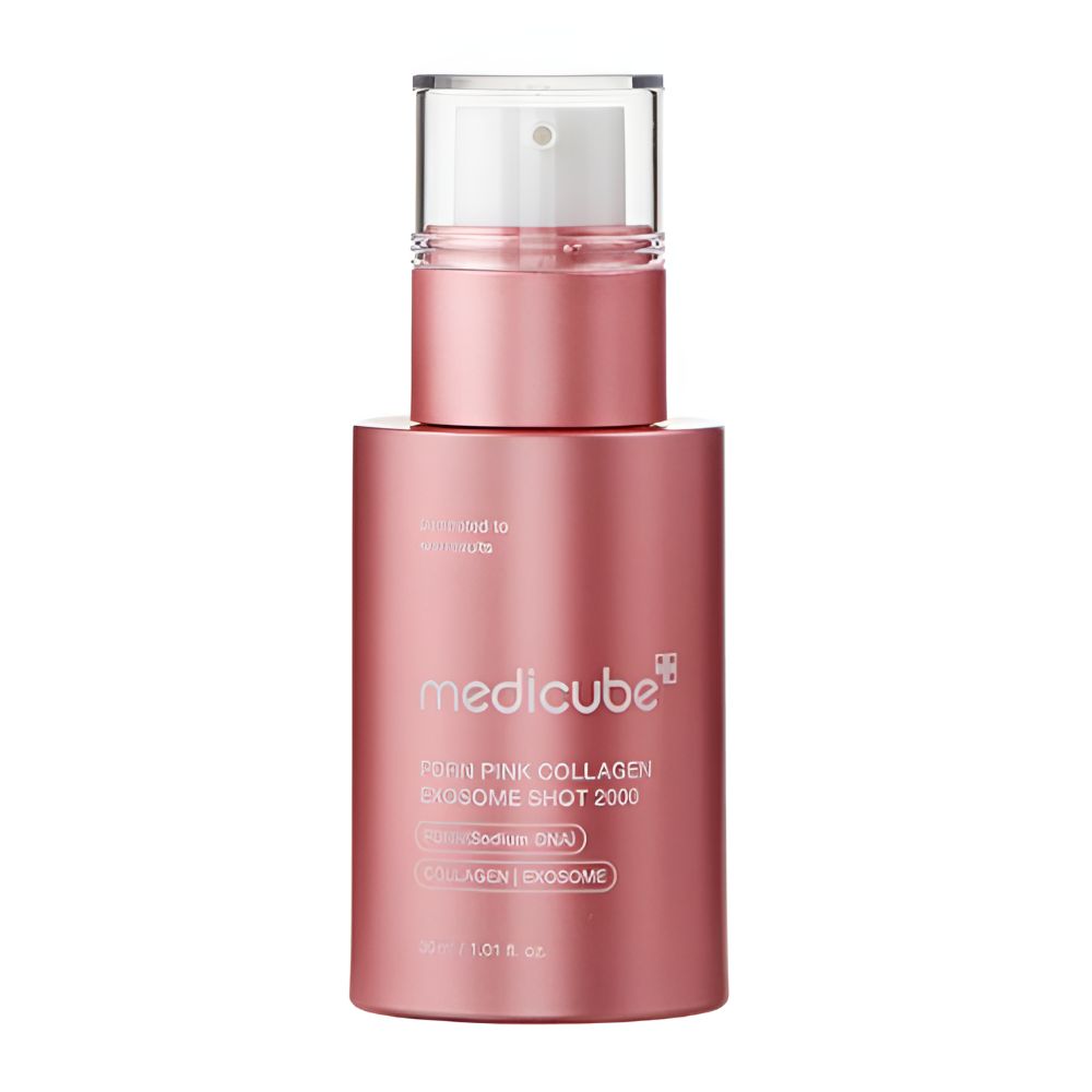 Medicube PDRN Pink Exosome Shot Mark Repair Ampoule 2000 Brightening Skin Recovery Serum 30ml