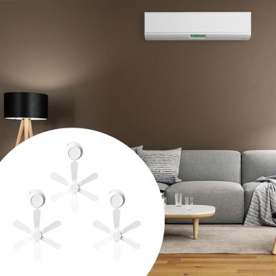 3 Pieces Air Conditioner Deflector Accessories Anti Wind Baffle for Home Office