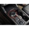 1X For Ford Explorer - Aluminum Black Console Gear Shift Knob Cover Ring