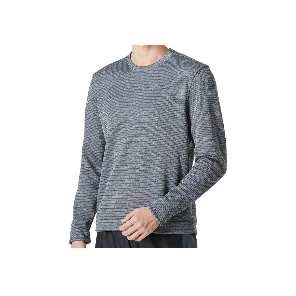 

Свитер Under Armour Storm, флисовая толстовка с круглым вырезом и длинными рукавами, мужские топы, серый 1373675-012 L