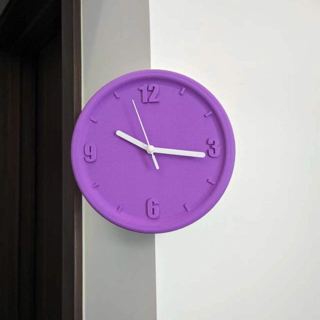 Corner Clocks Creative Wall Clocks Elegant Minimalism Clock Watch Digital Design Living Room Clock Modern Home Aesthetic Decoration Accessories