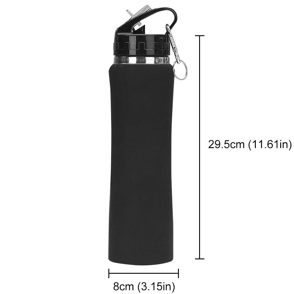 750ml Vacuum Insulated Cup with Straw 304 Stainless Steel Thermal Bottle Insulated Tumbler Thermal Coffee Car Cup Men Women