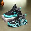 Nezha Boys' 2025 Winter Sports Shoes: Velvet-Lined Non-Slip Basketball Sneakers