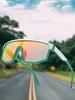 New Windproof Small Frame Cycling Glasses For Women Outdoor Mountaineering UV Sunglasses For Men 6042