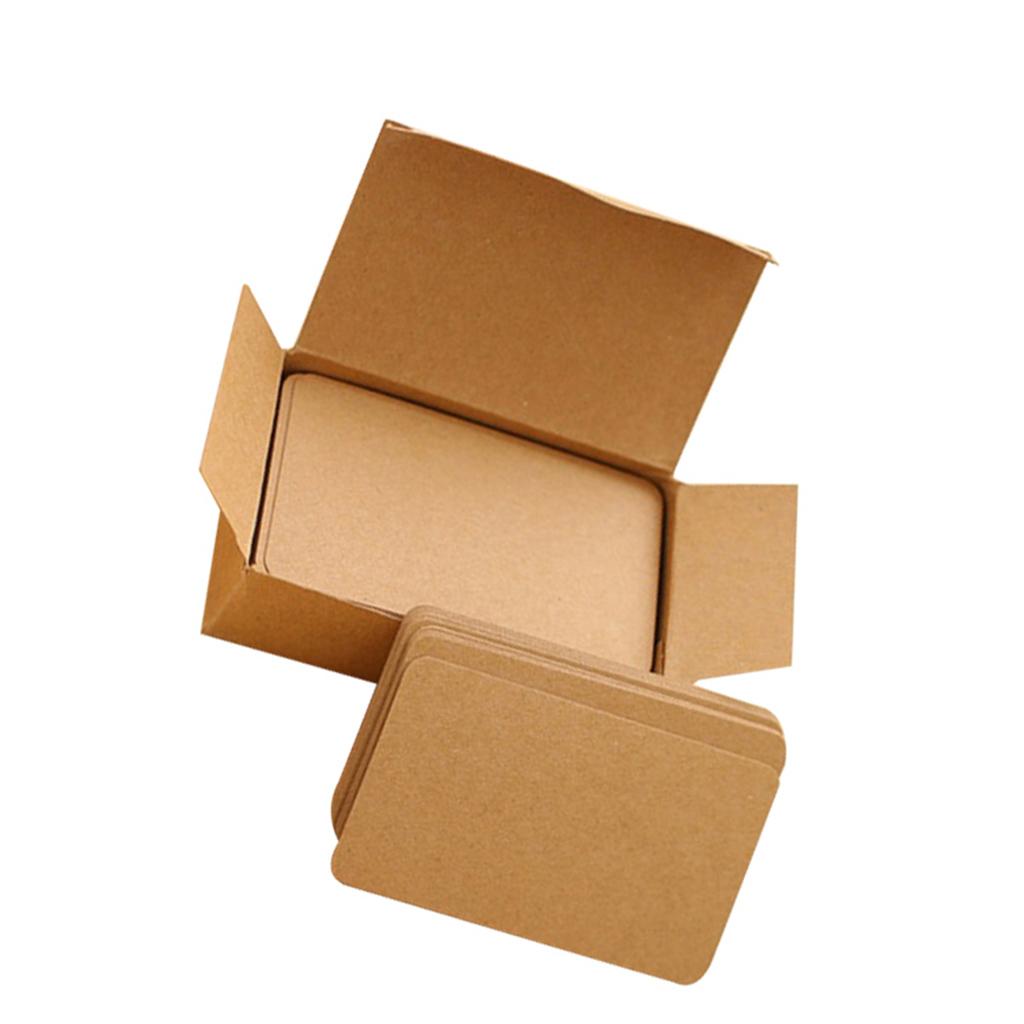 Color Blank Note Index Card Reusable Paper Flash Cards Creative Invitation Card for Holiday and Birthday Events