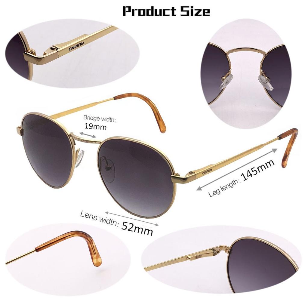 Carrera 5791 40 52 19 Vergoldetes Design Sonnenbrillen-/Brillengestell/Brille JL286093829992
