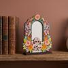 Pumpkin-shaped Wooden Frame Decorations for The Day of The Dead, Festive Atmosphere Ornaments, Family Photo Album, Handicrafts