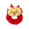 Red Envelope New Year Bell Hair Rope Pearl Children Dragon Rubber Band  New Year