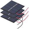 3 Pcs Polysilicon Solar Panel Cells Mini DIY Solar Panel Durable Solar Panel  DIY Battery Projects