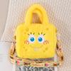 Women's Plush Cartoon Shoulder Bag - Large Capacity, Cute & Versatile Handbag for Commuting