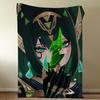 Genshin Impact Nefer Decke Überwurf Super Gemütlich Plüsch Wohnzimmer Sofa Couch Kindliche Geburtstagsgeschenke