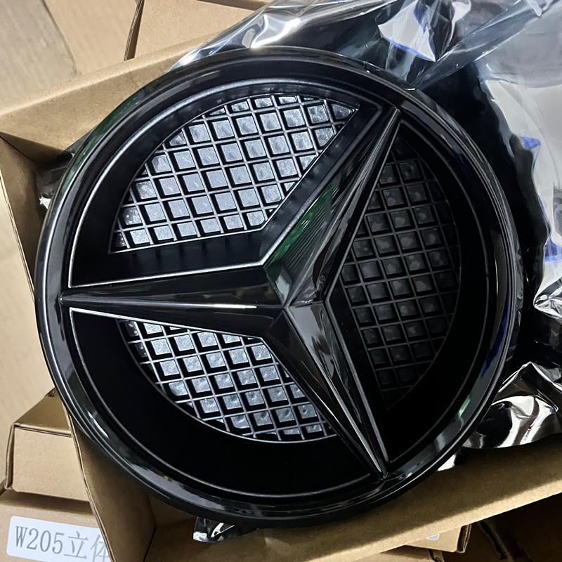3D Grill Badge Front Badge For benZ W205 Emblem W212 W213 W204 W253 ML W166 CLA C117 A W176 W177 C W204 E GLK X204 GLA GLC GLE