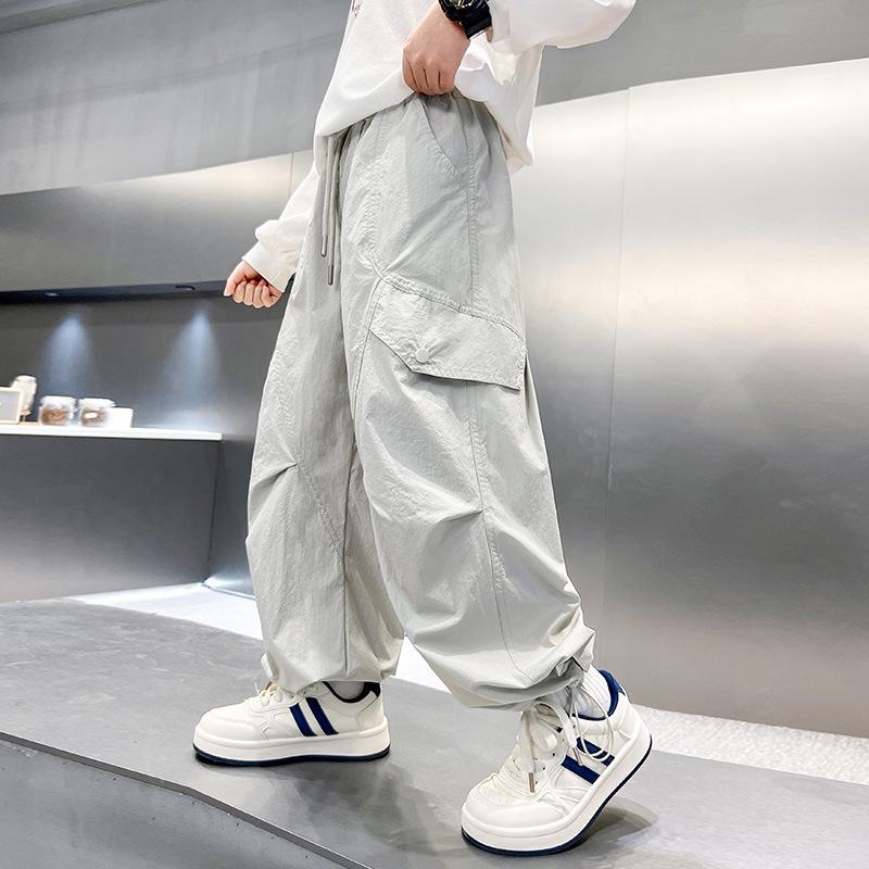 Zhi Li Kids' Trendy Versatile Pants - Spring/Autumn Style for Boys