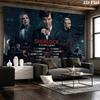 Tapisserie murale Sherlock Accroche murale esthétique Couverture en tissu imprimé Tapisseries décoratives pour chambre à coucher salon décoration intérieure