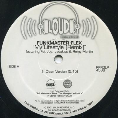 Disco de 12 polegadas FUNKMASTER FLEX - Meu Estilo de Vida (Remix) RPROLP4566 Loud Records 2001 Rap & Hip-Hop/R&B Americano Usado