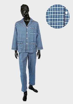 Herren Flanell-Pyjama Formax Aufknöpfbar Bequem Angenehm Warm Komfortabel 5XL