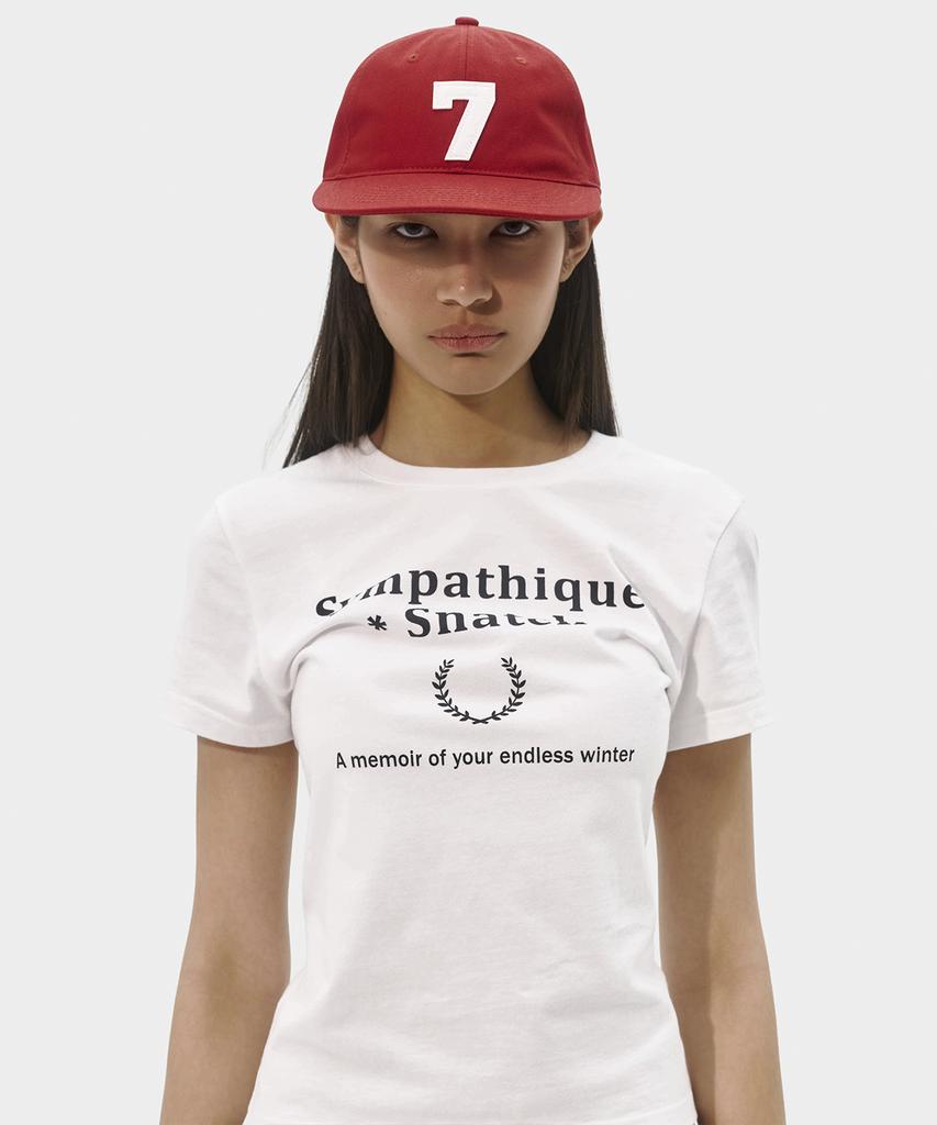 TAKEASY Number 7 Ball Cap (Brick Red)