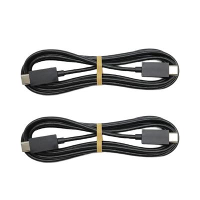 1pc/2pcs Type-C Charging Cable Extension Power Cable for Game Controller Portable Charging Wire Data Transfer Cord