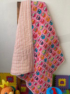 Colcha infantil coruja - 60*40 polegadas
