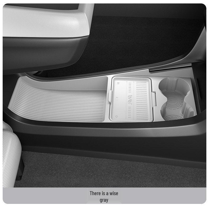 Compatible with Dongfeng 25: Nano 06 Center Console Storage Organizer & Glasses Holder