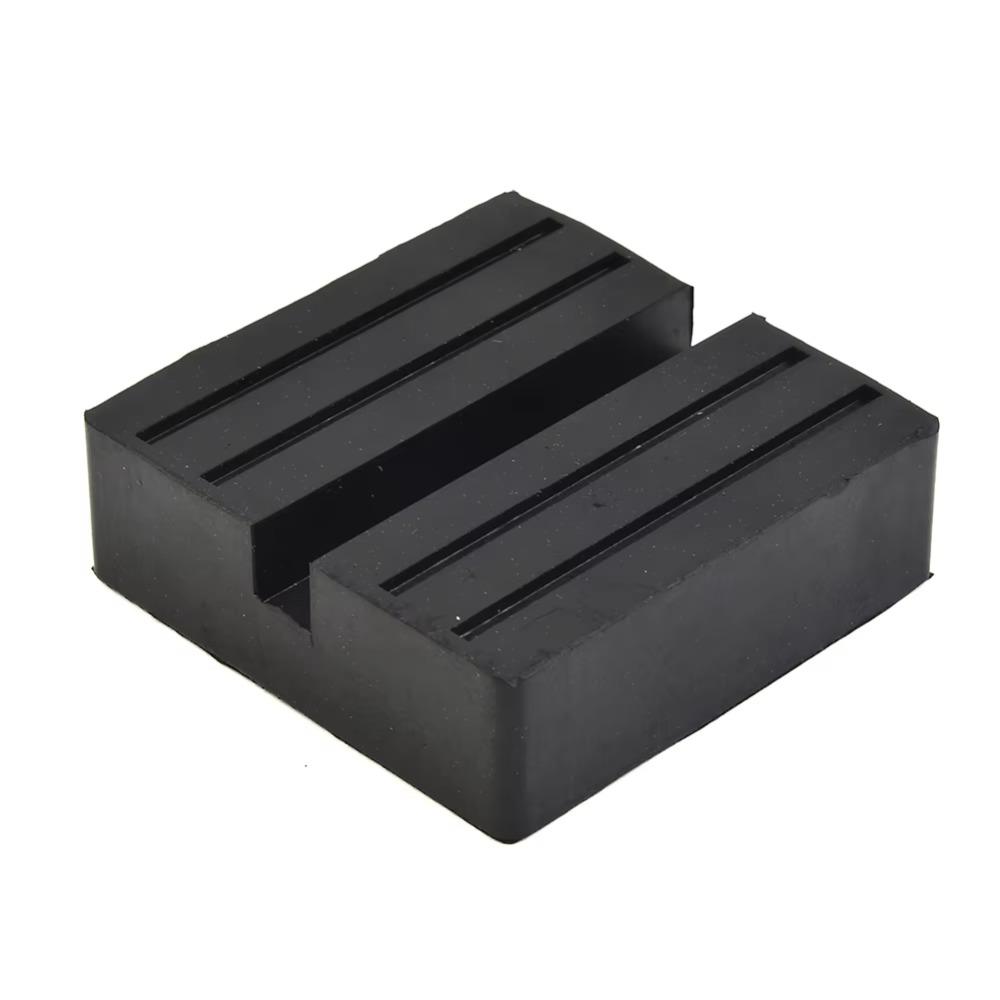 70x70x25mm Heavy Duty Jack Pad - Non-Slip Rubber Support Block for Scissor Jacks, Vehicle Lift Booster Cushion