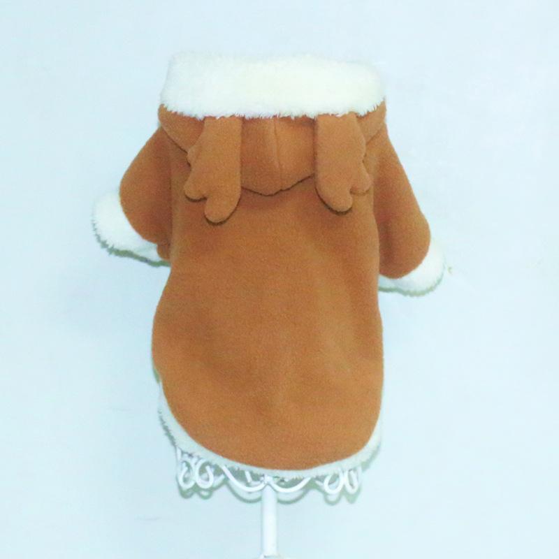 

Новая одежда для собак Одежда для щенков Тедди Пудель Щенок Бишон Померанский шпиц Собака Двуногий Олень Одежда M